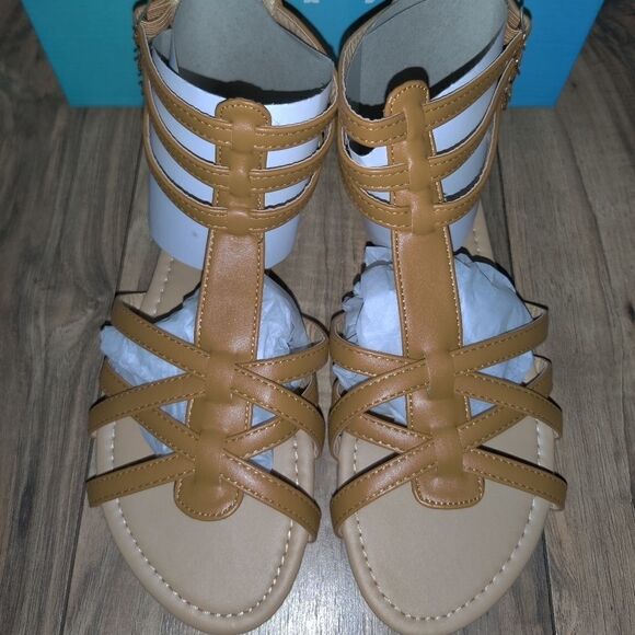ANNA Gladiator Sandals Mavis-7 Tan Color Women's Size: 5½ NEW - Picture 5 of 7